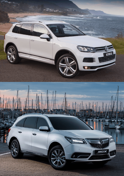 Acura MDX vs Volkswagen Touareg