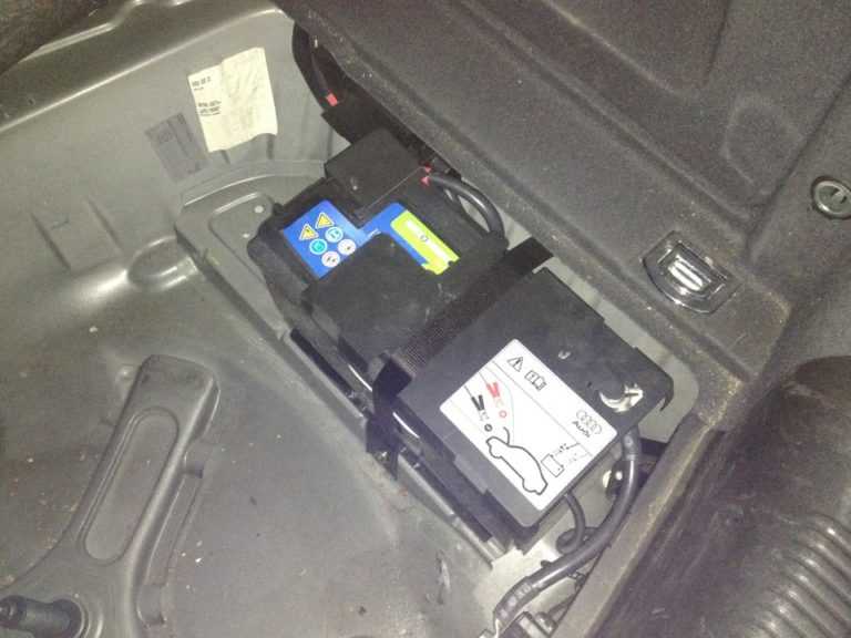 Where Is The Battery In An Audi A4 B7? Replacing And Adapting The ...